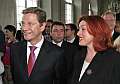 Guido Westerwelle in der Faberg&eacute;-Austellung Berlin